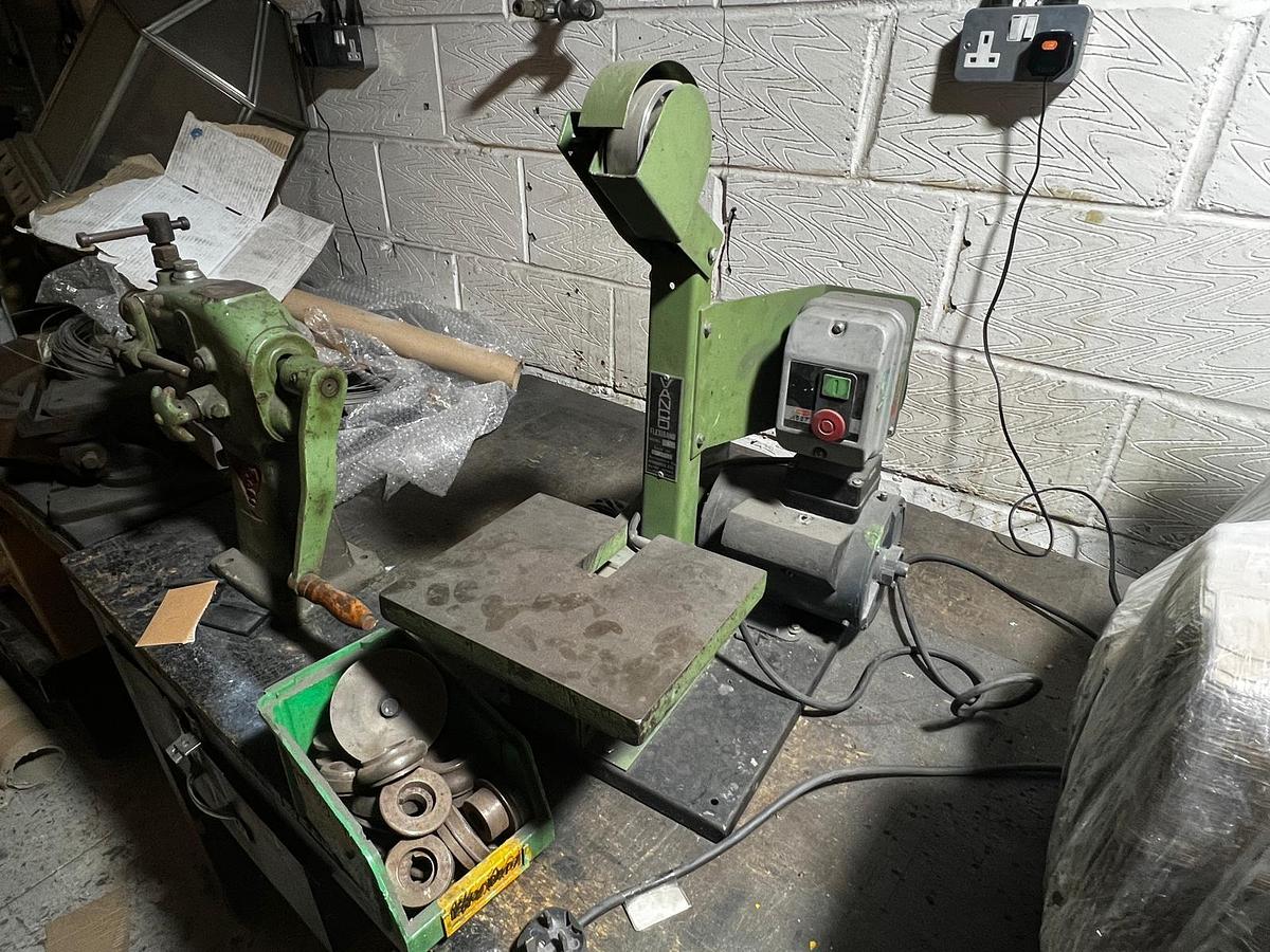 Used Vanco Flexiband1 Vertical Belt Linisher