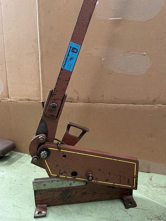 Used Peddinghaus 1 BR/6 Hand Lever Shear