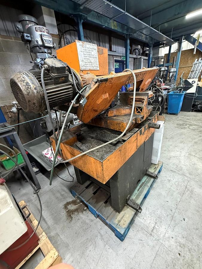 Used Pedrazzoli Brown SN270 Mitre Bandsaw