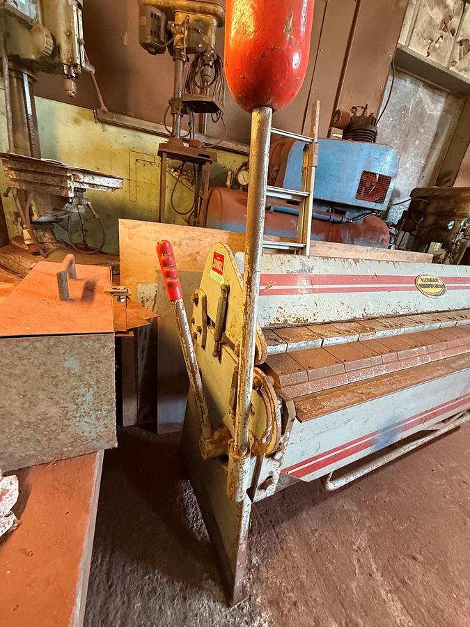 Used Morgan Rushworth BP100/14 Box & Pan Folder