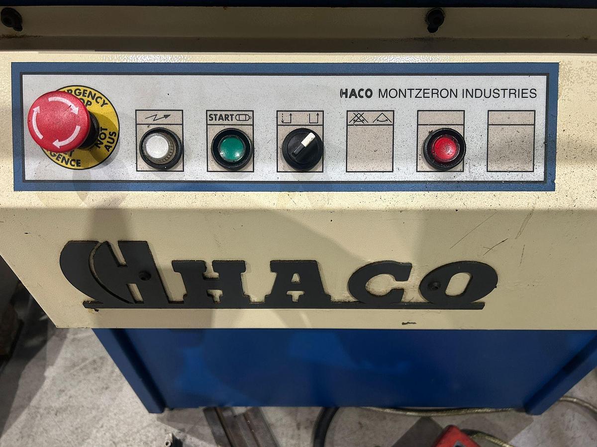 Used Haco Maxi 250/6 Corner Notcher