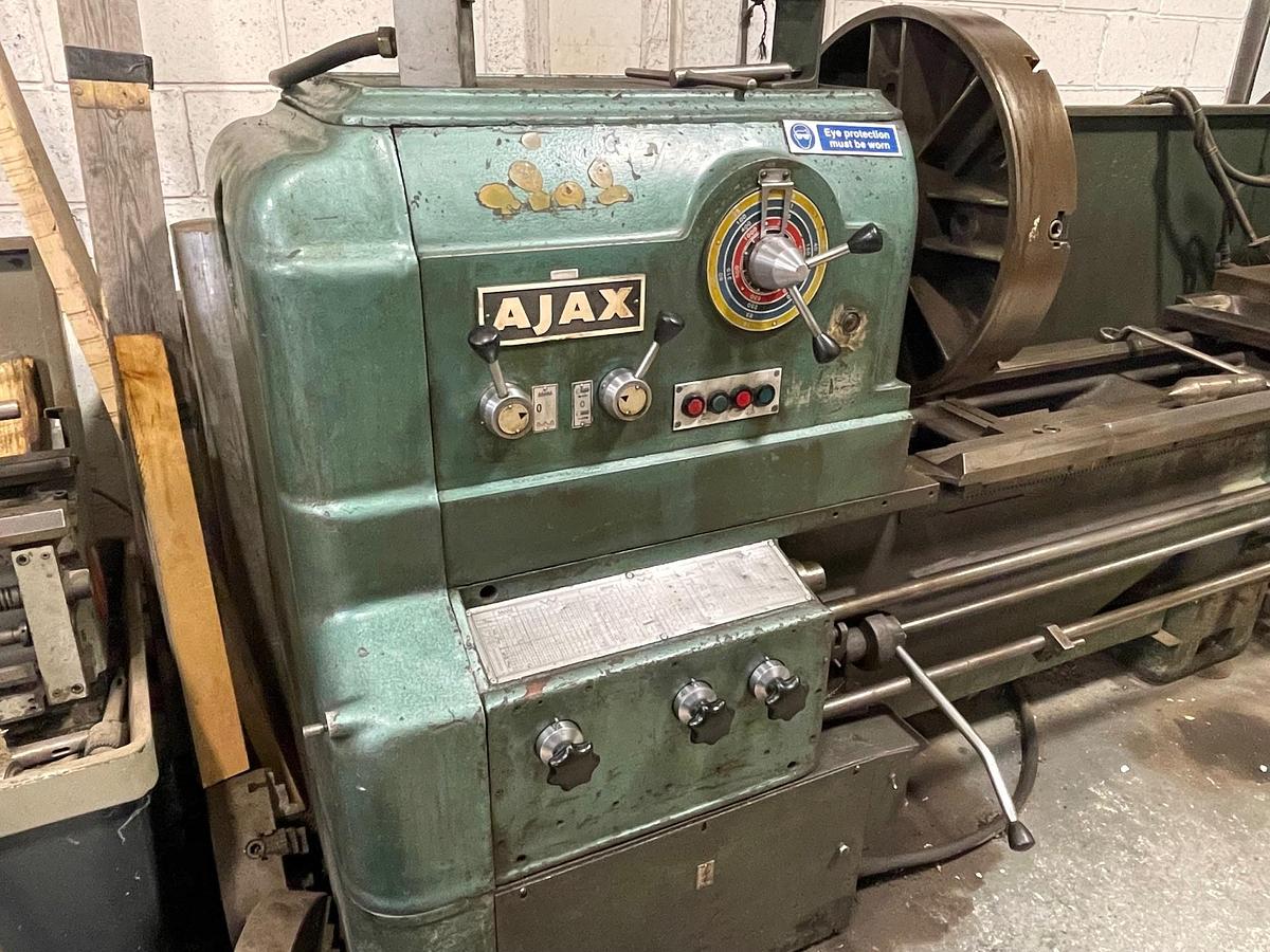Used Ajax Gap Bed Centre Lathe