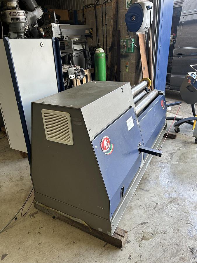 Used MG M1206P CNC 4 Roll Power Bending Rolls