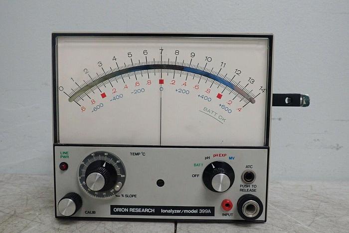 Used Orion Research Moel 399A/F 399A Ionalyzer Specific Ion Meter