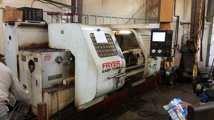 Used 2003 Fryer CNC Combination Flat lathe, Model ET 30, 30" x 80", 1500 rpm, 30 hp, Conversational Fryer CNC ID17637