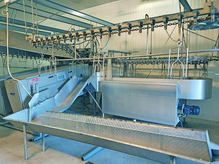 Used 2009 justus.jahn@chicagowood.fi Complete slaughtering and BAYLE plucking plant for turkeys (poultry)