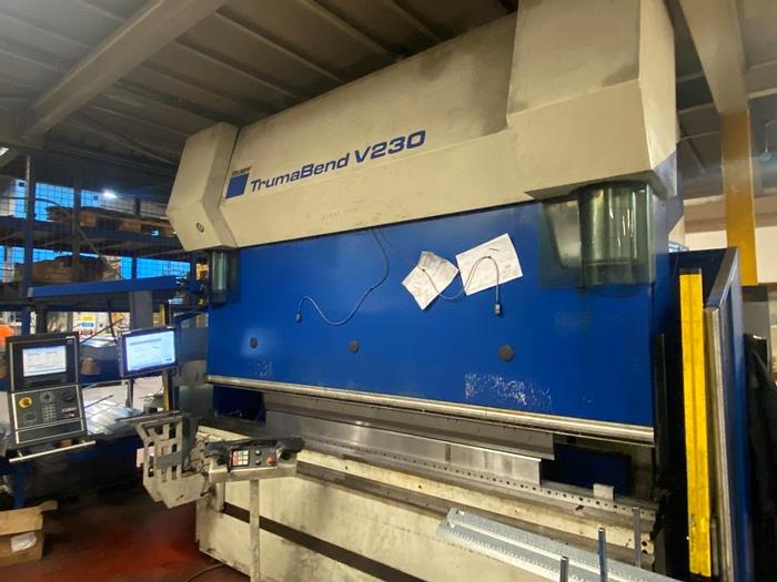 Used 2003 Trumpf TrumaBend V230 CNC Pressbrake