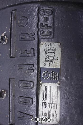 Used Vooner Vangard Model VG10 XVS-H Vacuum Pump #40026