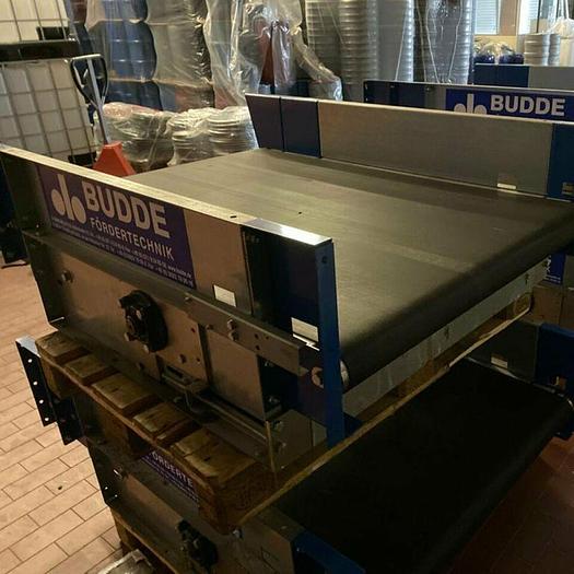 Gebraucht BUDDE Gurtförderer Förderband