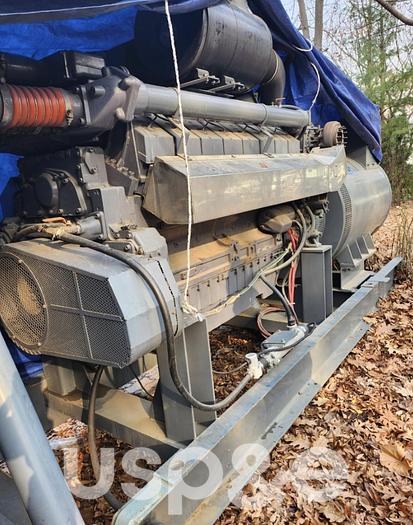 Used 1 MW 2002 Used Deutz TBD 616V16 Diesel Generator Sets