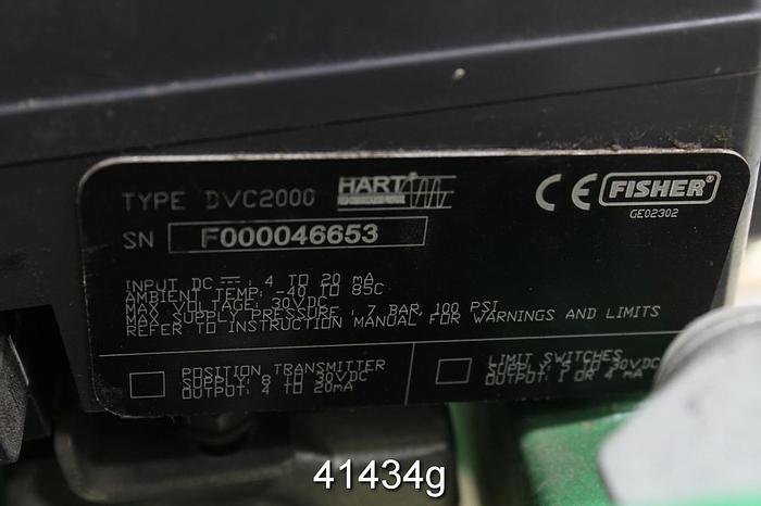 Used Fisher 4" Design GX NPS 4 Steam Valve, Stainless Steel Body #41434