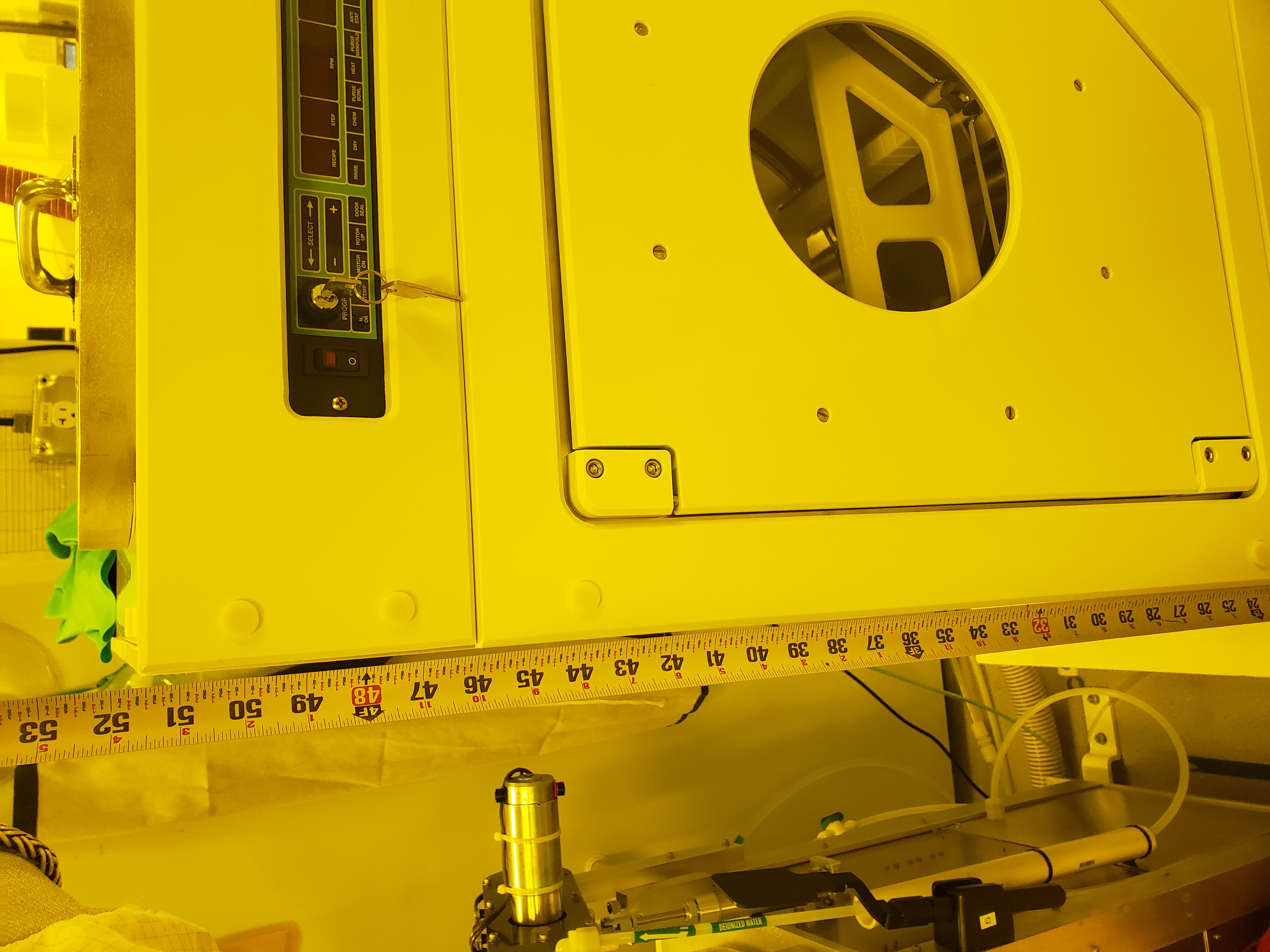 Used Mtek Corp SRD 4300S (single bolt rotor mounting), with digital controller