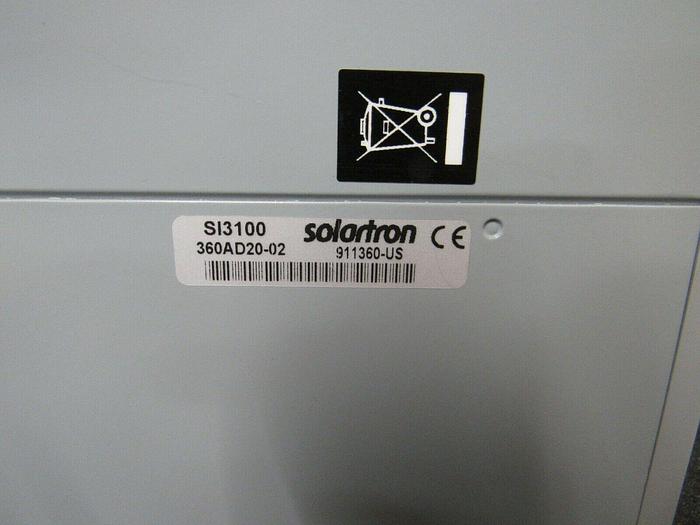 Used Solatron Metrology SI3100 911360-US Twin Axis Display & Controller W/Probe