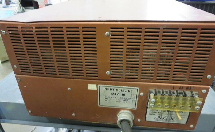 Used Pacific Power Source, 110K-VT & 1V, AC Power Source, For Parts &/Or Repair