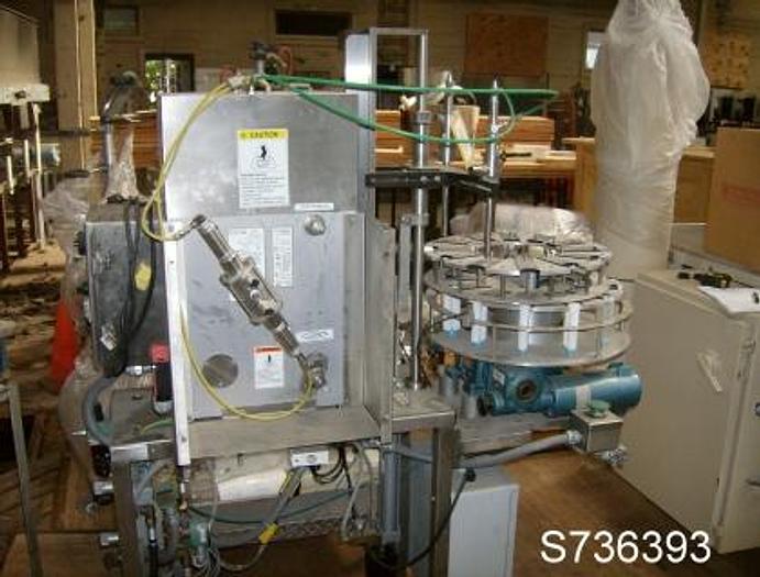 Used Filler, Piston, 2-Head, Filamatic, S/st, Tubes, Rotary #S736393