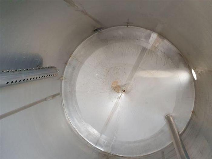 Used 9,000 Litre Stainless Steel Single Skin Tank