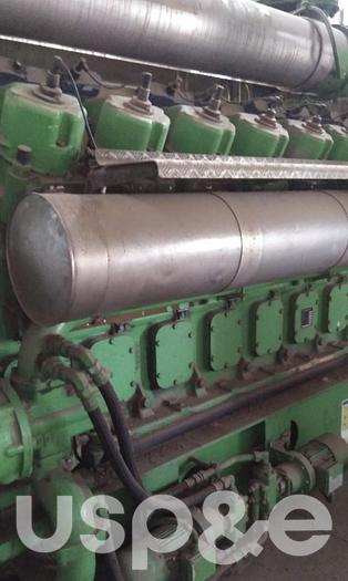 1 MW 2002 New Jenbacher JMS 320GS SL Natural Gas Generator