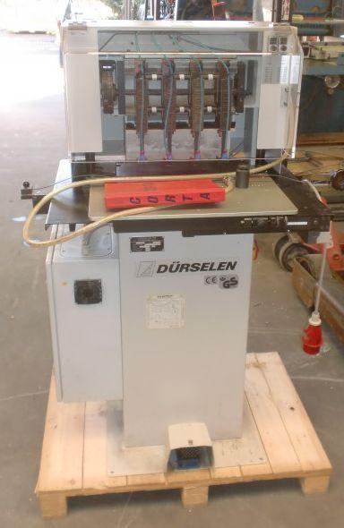 Used Dürselen Corta PB04 fourspindle paper drilling 2001