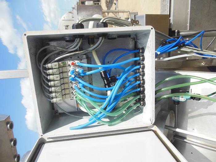 Used Filler, Piston, 4-Head, Inline, Accutek, Mdl AVF4, #S742287