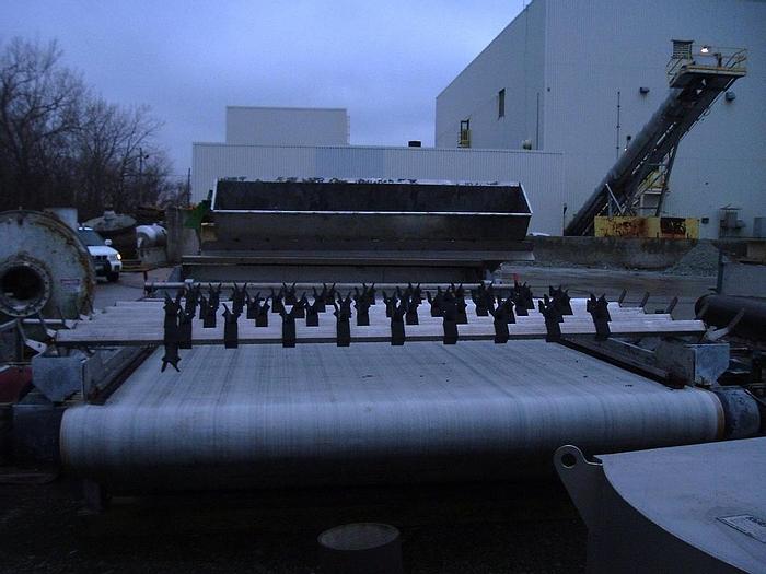 Used Andritz Dupps 3620C Dewatering Screw Press And 3.O Meter Gravity Table #23968