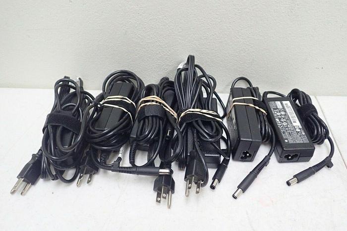 Used Lot of 6 HP 693711-001 756413-003 65W 19.5V 3.33A Power Supplies
