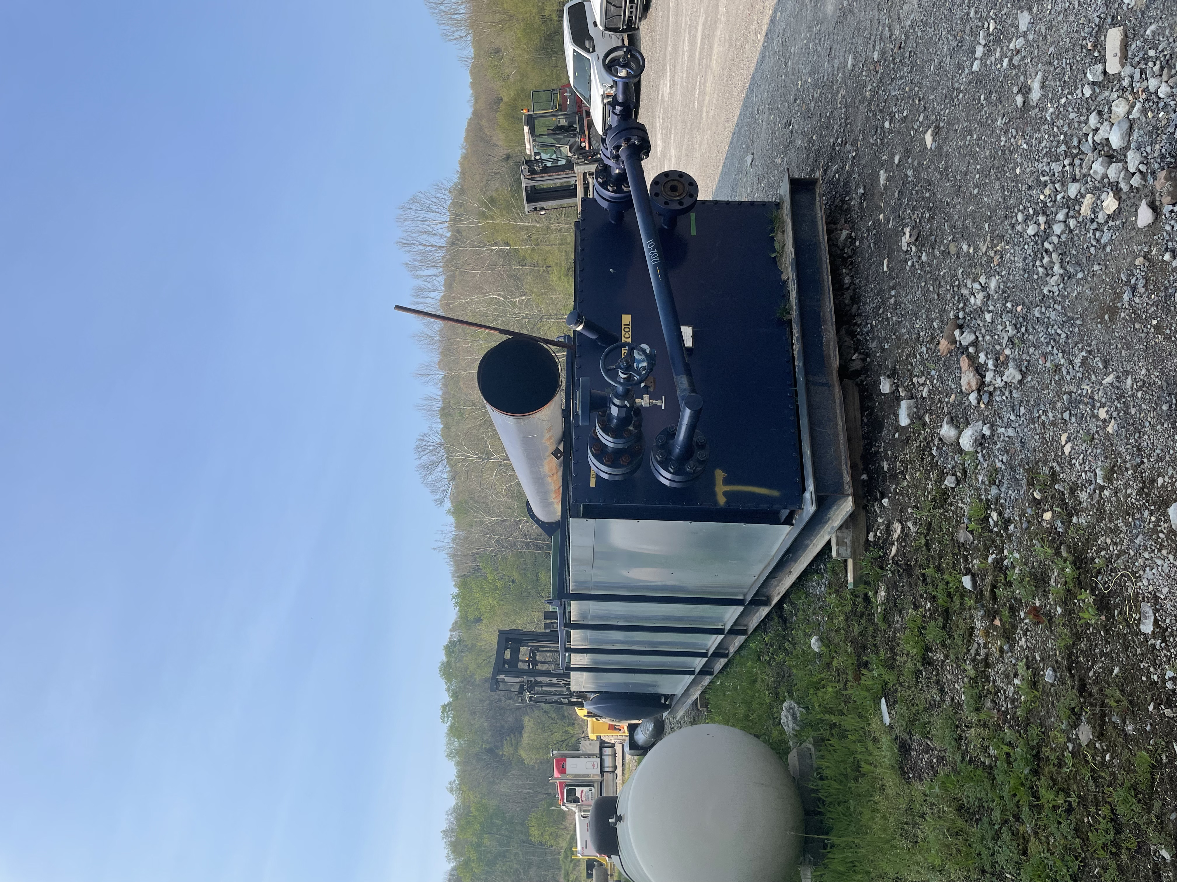 Used Line Heater, 3 mmbtu, 3", 6000#