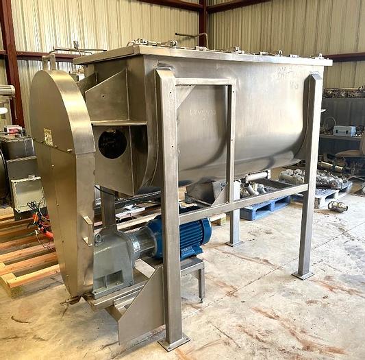 Used 30 CU. FT. SANITARY STAINLESS STEEL RIBBON BLENDER - 15 HP