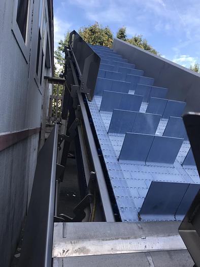 Used INCLINE CONVEYOR - FLIGHTED