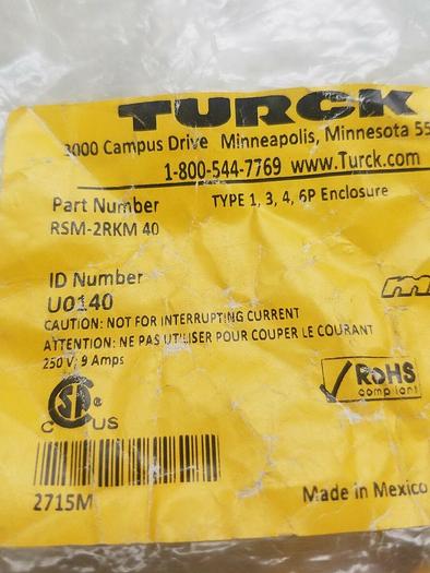 TURCK RSM-2RKM 40