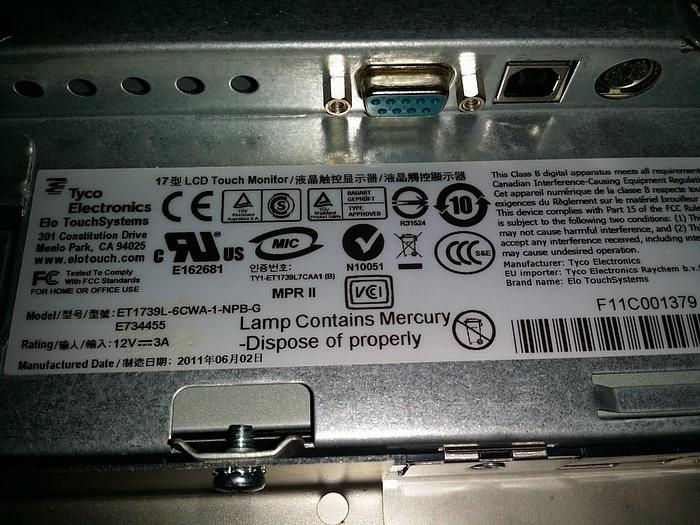 Neuer Industrie PC 1 und 17 Zoll Touch Monitor, Info Tain BS Tableau, Liftsteuerung, neuwertig -80%