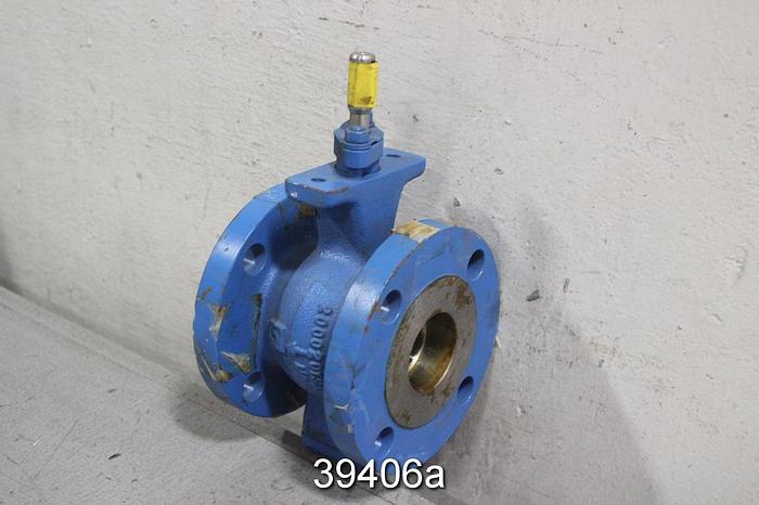 Used Neles Jamesbury 2" Manual Ball Valve, R21CA02DCJA #39406