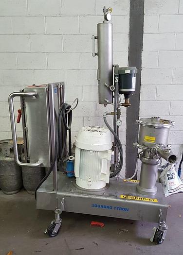 Used QUADRO YTRON BLENDER – Z5 INLINE MIXER EMULSIFIER – SANITARY S/S