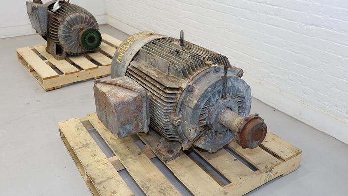Used Siemens 125 HP A/C Motor #44441
