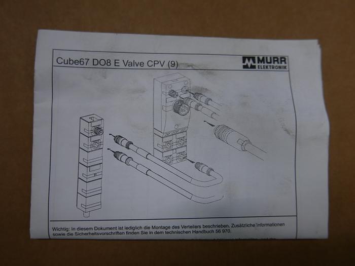 Gebraucht Cube67 Ventilanschaltung, Erweit.-modul MURR ELEKTRONIK