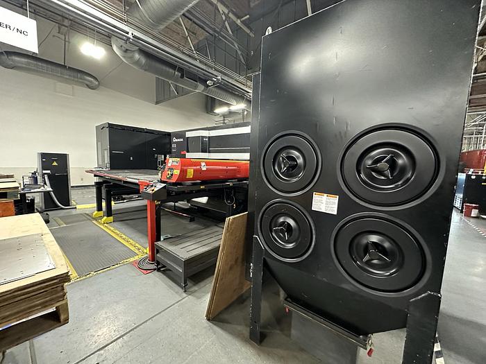 Used 2013  Amada  Acies 2515T Punch/CO2 LASER WITH TOOL LOADER, TOOLING, SPINDLE