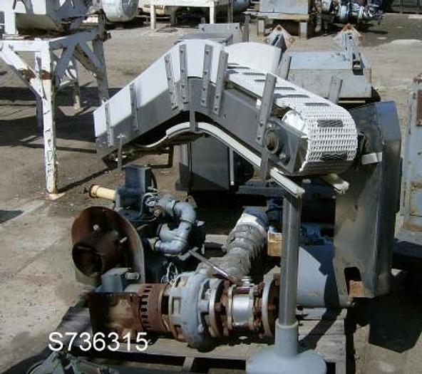 Used Conveyor, Belt, 6" X 5', Incline, S/st Frame, #S736315