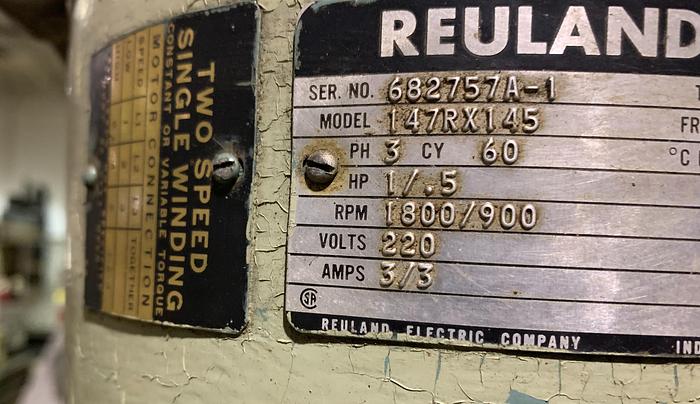 Used JOHANSSON FLOOR STANDING JACK KNIFE GEARED HEAD POWER FEED SINGLE SPINDLE DRILL