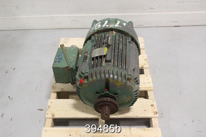 Used Baldor 30 HP AC Motor, 1770 RPM, 575 Volts, 286T Frame, Code H, Des. B #39485