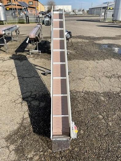 Used 8' Long x 7.5" Incline Conveyor