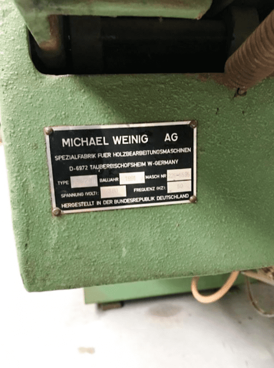 Used Weinig Profimat 22 N - Planer - 1991