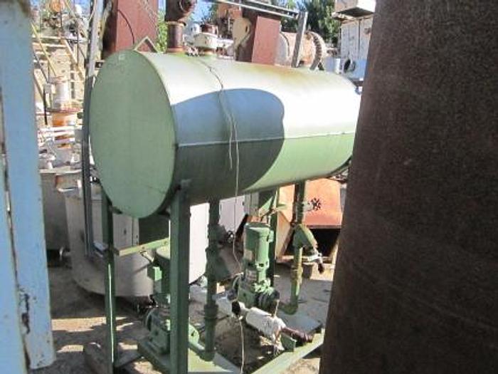 Used Tank, 100 Gallon, C/st, Feed System, With Pumps #S737092