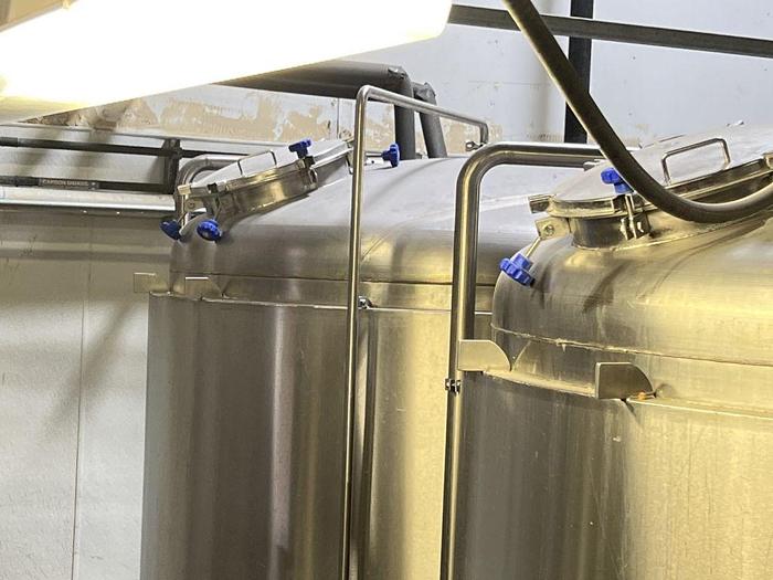 Used Tank, 1,550 Gallon, S/st, Jkt, 50 BBL Fermenting Tank, Quality Stainless #C744689