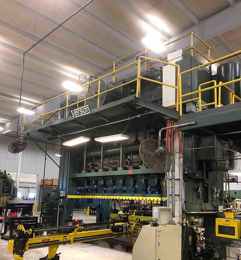 Used 800 ton Verson 181"x48" SSDC Stamping Press