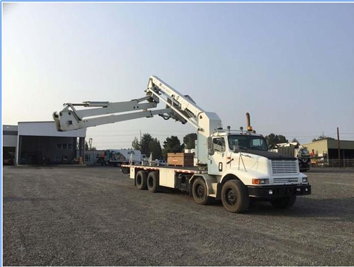 Used 2002 International 2674 Aspen Aerials UB50 Bridge Inspection Bucket Truck - M50123