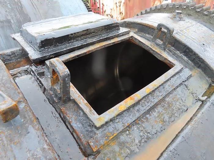 Used 4' x 5' Patterson Steel Ball Mill with Drive and Stand (#9871)