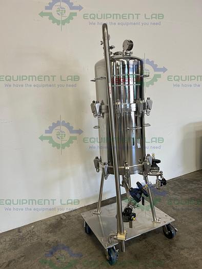 Used Begerow  Beco-Integra Stainless Steel Filter Housing w/ Valves, 16" SS Housing