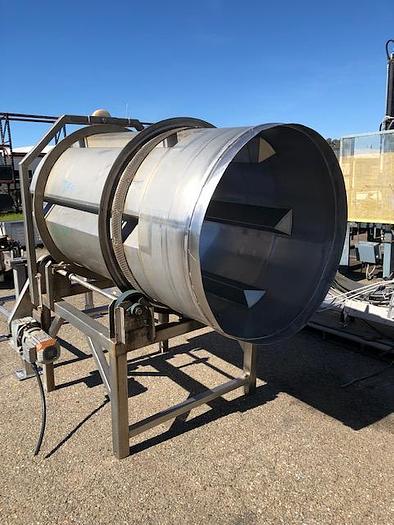 Used 2003 Stainless Steel Seasoning Drum