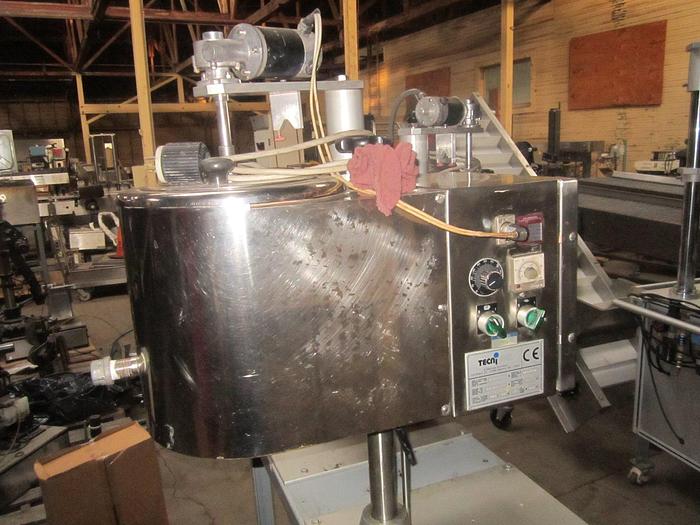 Used Tank, 2 Gallon, 316 Stainless Steel, 8" x 9", Agitated, insulated (2) #S739409