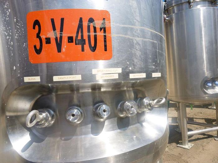 Used Reactor, 40 Gallon, 316L S/st, Jkt, 50 PSI, Precision, #S744229