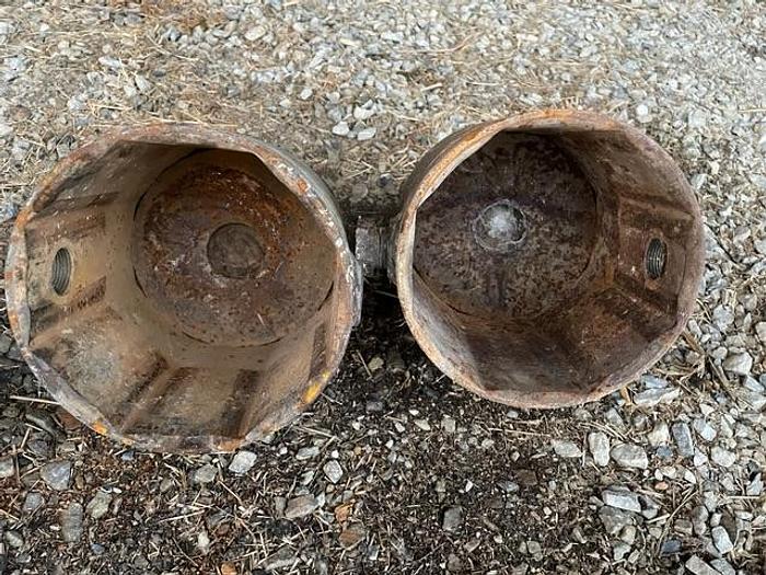 Used Acker Hollow Stem Auger Bit